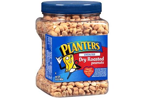 Planters Unsalted Dry Roasted Peanuts - Big Al's Coffee Club