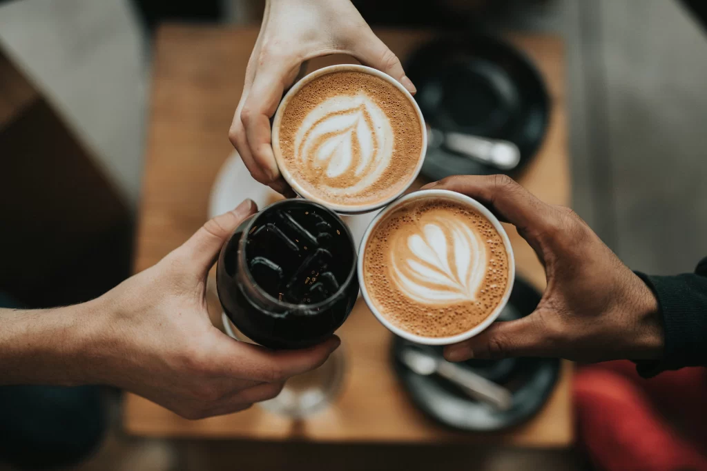 Coffee is meant to be enjoyed with friends or colleagues